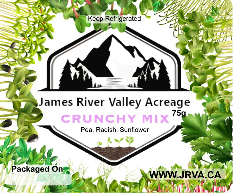 Crunchy Micro Mix - Radish, Pea, Sunflower
