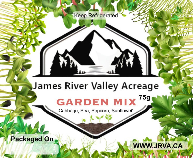 Garden Mix - Pea, Sunflower, Cabbage, & Popcorn