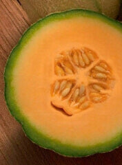 Heart of Gold Organic Melon