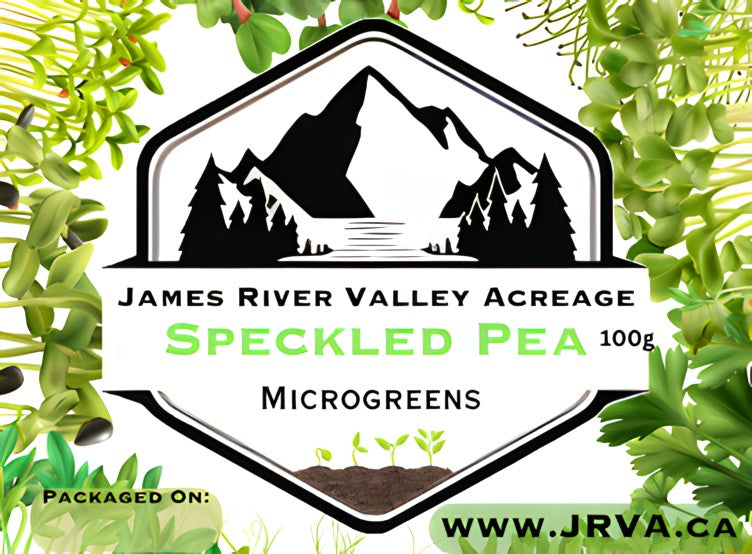 Speckled Pea Microgreens